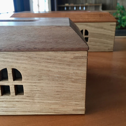 黒い屋根のお家のティッシュケース 9枚目の画像