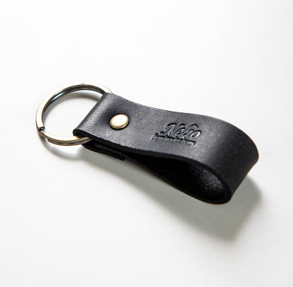 職人が作る『革のキーリング』全５色 2枚目の画像