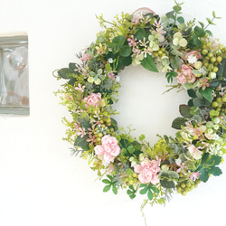 春の訪れ/アーティフィシャルフラワーwreath* 1枚目の画像