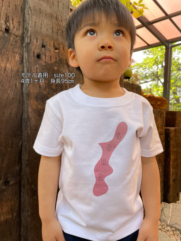 出産祝い『あなたはドコ県産！？』名前入り　Tシャツ　都道府県　日本  男の子　女の子 2枚目の画像