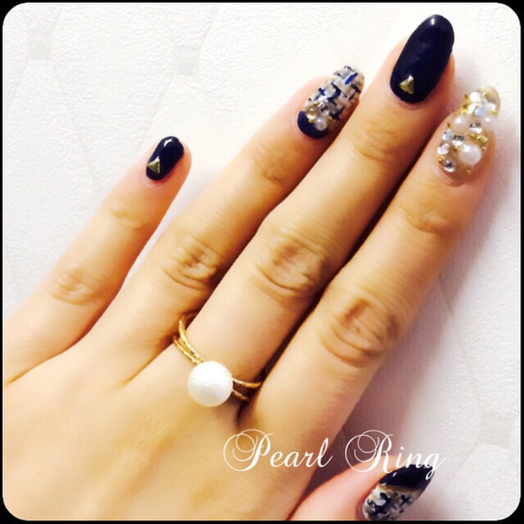 pearl ring 2枚目の画像