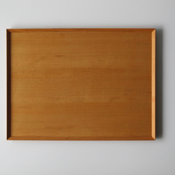 スタッキングトレー（大サイズ） 樹種 = 栃（スポルテッド