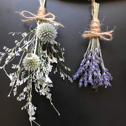 流木とドライフラワースワッグ〜lavender〜 2枚目の画像