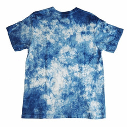 藍染Tシャツ (群雲) 2枚目の画像