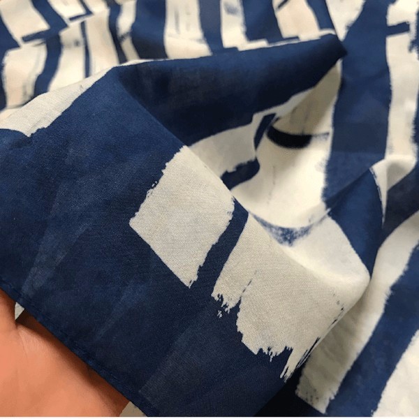 藍染バンダナ -白樺-