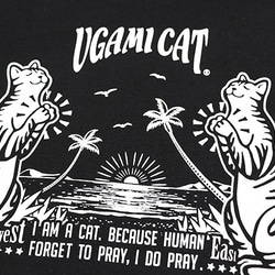 沖縄Tシャツ　UGAMI CAT 2018 バージョン 6枚目の画像