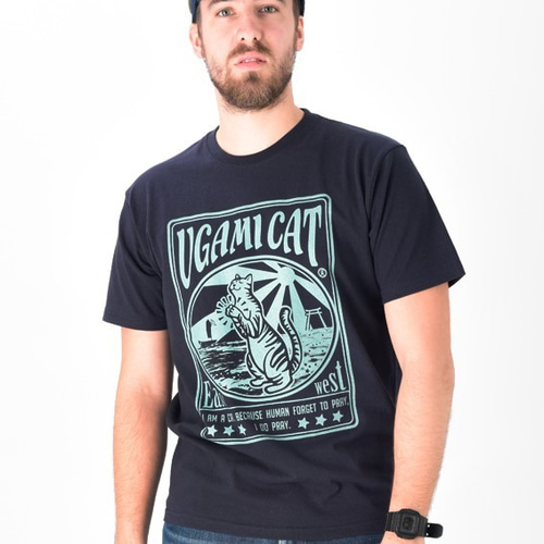 沖縄Tシャツ UGAMI CAT Tシャツ 琉球ぴらす 通販 5600861