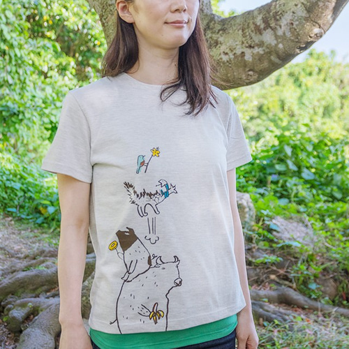 沖縄Tシャツ てみやげ届いた。 Tシャツ 琉球ぴらす 通販 5600908