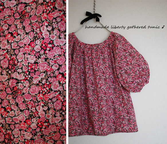 限定 ”Liberty Chive”  gathered  tunic 130cm 1枚目の画像