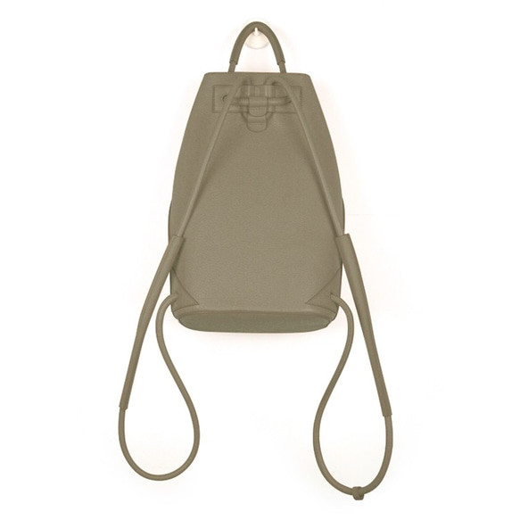 Blanc de Blancs bucket backpack- warm grey 6枚目の画像