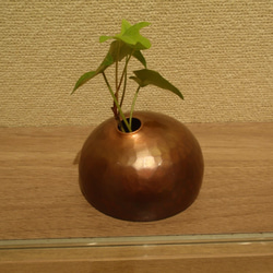 銅器　花瓶 一輪挿し 銅製一輪挿し 一輪挿し・花瓶・花器 same 通販 4517236｜Creema(クリーマ)