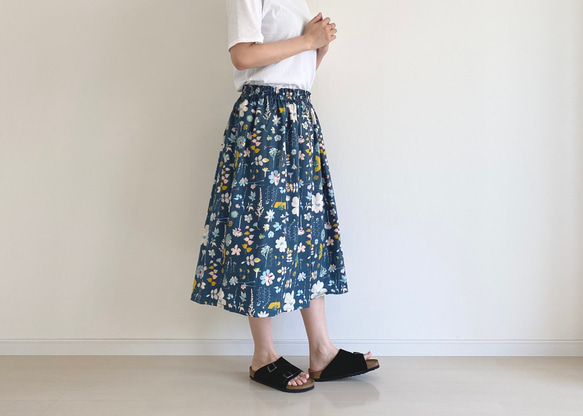 マルニ　キャンディ　フラワー　巻きスカート マルニ 花柄 スカート / 