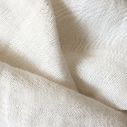 Organic Cotton＆linen　Wガーゼストール【50㎝幅】 4枚目の画像