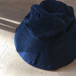 有機棉太陽帽[Aizen提花] 第2張的照片