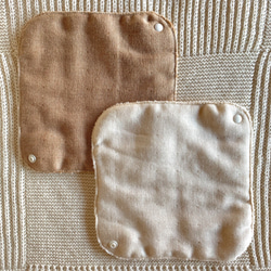 有機棉 6 層紗布餐巾 2 件組（日常襯墊） 第2張的照片