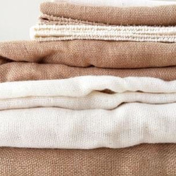 Organic cotton 3重ガーゼタオル4点セット（茶色） 3枚目の画像