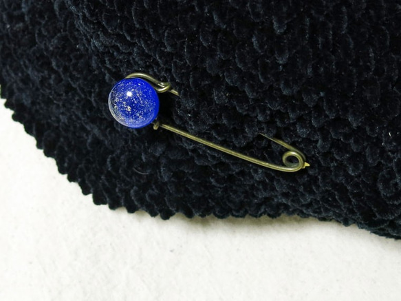 ストールピン（星雲） 5枚目の画像