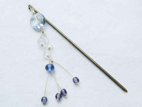 かんざし（湖水・夜） 2枚目の画像