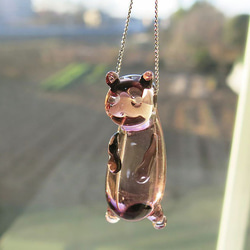 猫背玉ペンダント 1枚目の画像