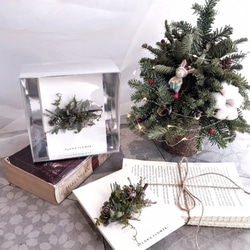 聖誕樹 聖誕禮物 乾燥花 交換禮物 LaVie en Rose 諾貝松 第5張的照片