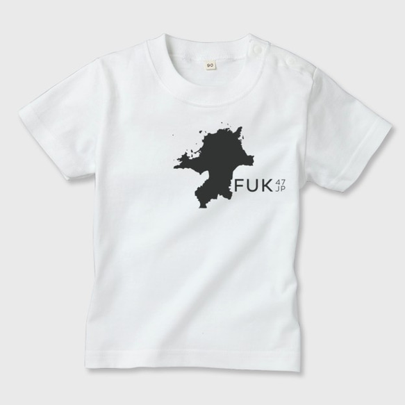 【47JPN T-Shirts】FUK -福岡県バージョン-FUKUOKA- 2枚目の画像