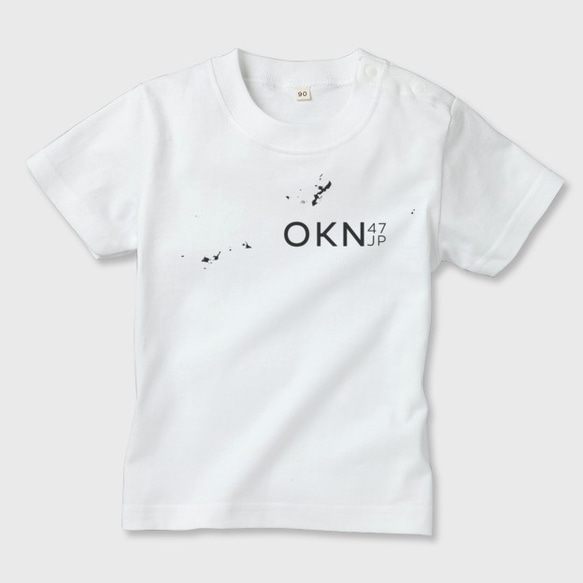 【47JPN T-Shirts】OKN -沖縄県バージョン-OKINAWA- 2枚目の画像