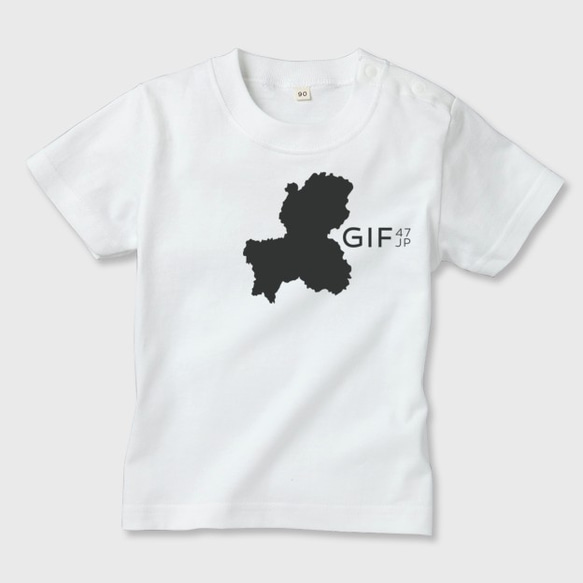 【47JPN T-Shirts】GIF -岐阜県バージョン-GIFU- 2枚目の画像