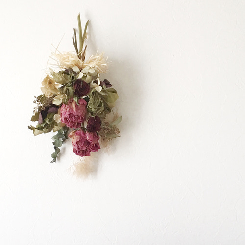 芍薬のスワッグ antique peony ドライフラワー CUMOINUS 通販