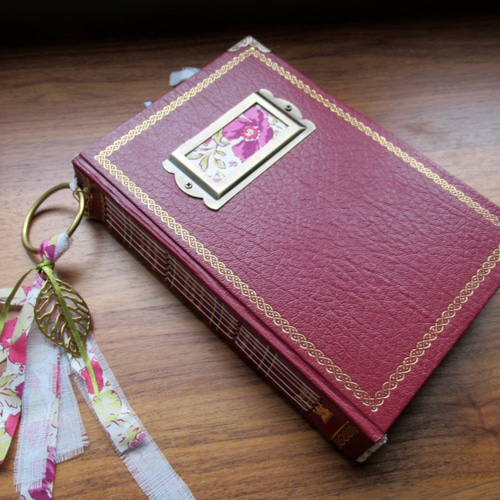 英国古本を使ったジャンクジャーナル／雑記帳 手帳 SUYU 通販 7009858