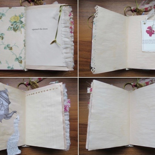 英国古本を使ったジャンクジャーナル／雑記帳 手帳 SUYU 通販 7009858