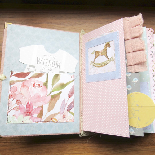 ジャンクジャーナル ／ ベイビージャーナル ＊ ピンク ＊ 手帳 SUYU