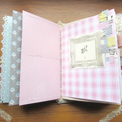 ジャンクジャーナル ／ ベイビージャーナル ＊ ピンク ＊ 手帳 SUYU