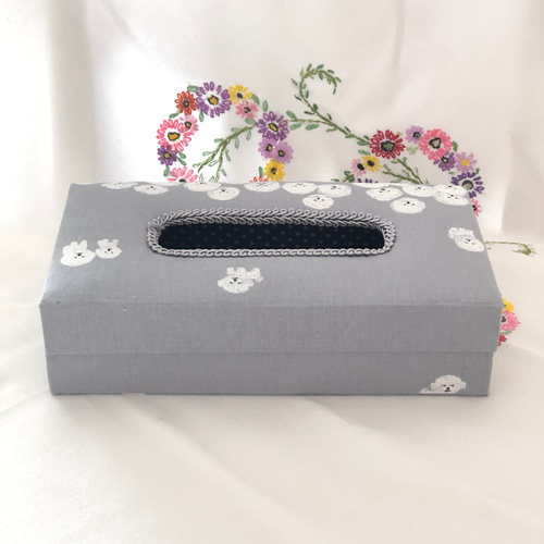 カルトナージュ BOXティッシュケース その他ケース Atelier Lily White