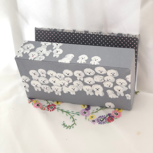 カルトナージュ BOXティッシュケース その他ケース Atelier Lily White