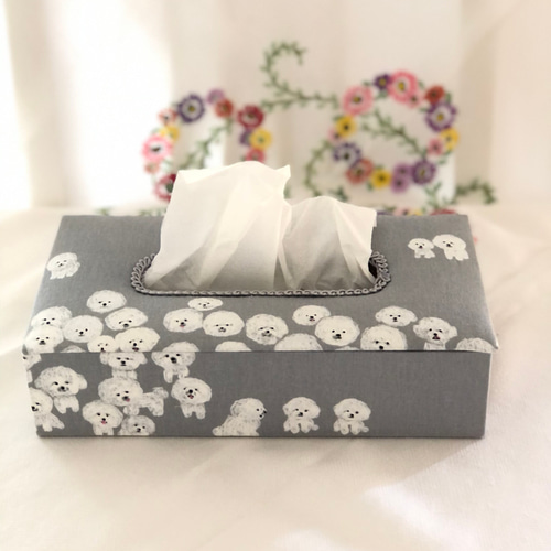 カルトナージュ BOXティッシュケース その他ケース Atelier Lily White