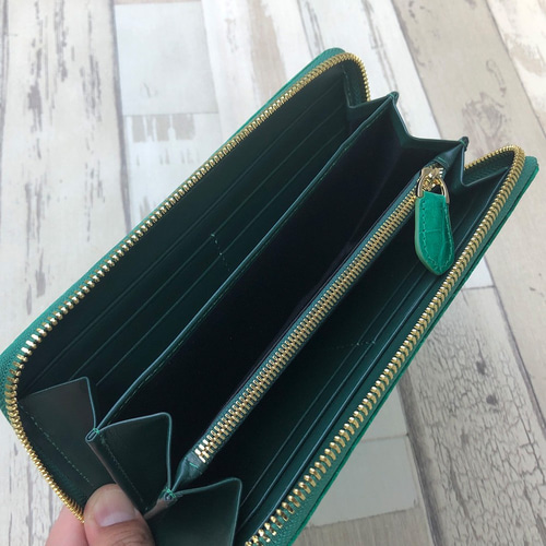 rank 特S】【グリーン】シャイニング クロコダイル クロコ 財布 rank 特S】【グリーン】シャイニング クロコダイル クロコ 財布