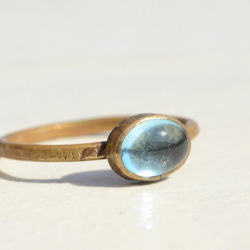 古石の物語～ブルートパーズ～ 指輪・リング アトリエ Le Tour 通販