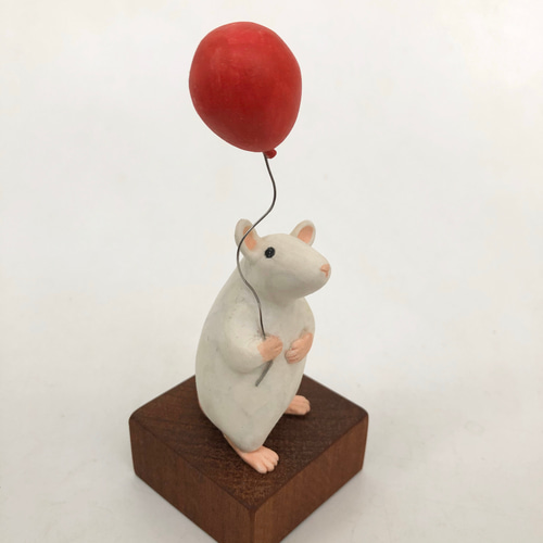 お日さまに愛されているねずみ 立体・オブジェ あわてんぼ 通販
