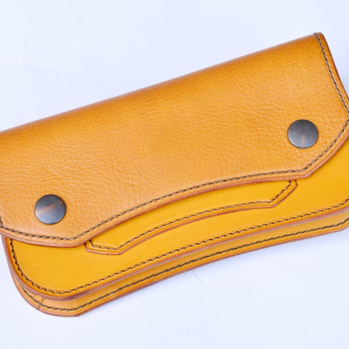 ロングウォレット トラッカーウォレット セミロングサイズ イタリアン