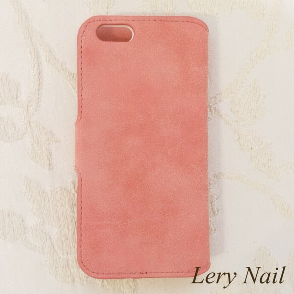 [IPhone] Coral Pink Bohemian ☆ BIG Shell ☆ Glittering bijou 是成人可 第3張的照片