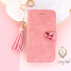 iPhone SE2 [iPhone / GALAXY / Xperia / AQUOS] Heart Bijou ♡ Glit 第1張的照片