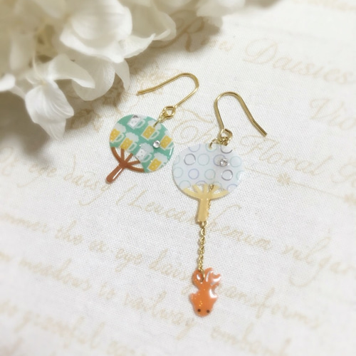 夏のお祭りピアス⑯ ピアス（フック・チェーン） Ensoleillé 通販  