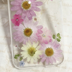 お花いっぱいマーガレットのiPhone6/6Sケース㉔ 3枚目の画像