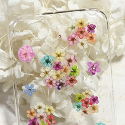 お花いっぱい小花のiPhone7/iPhone8ケース⑩ 3枚目の画像