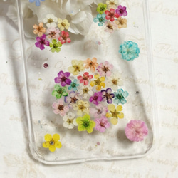 お花いっぱい小花のiPhone7/iPhone8ケース⑩ 4枚目の画像