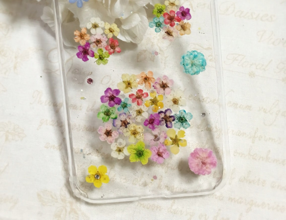お花いっぱい小花のiPhone7/iPhone8ケース⑩ 4枚目の画像