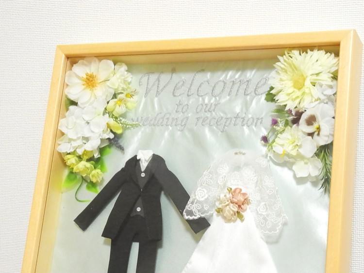 ウェディングウェルカムボード 30×30cm ウェルカムボード miso