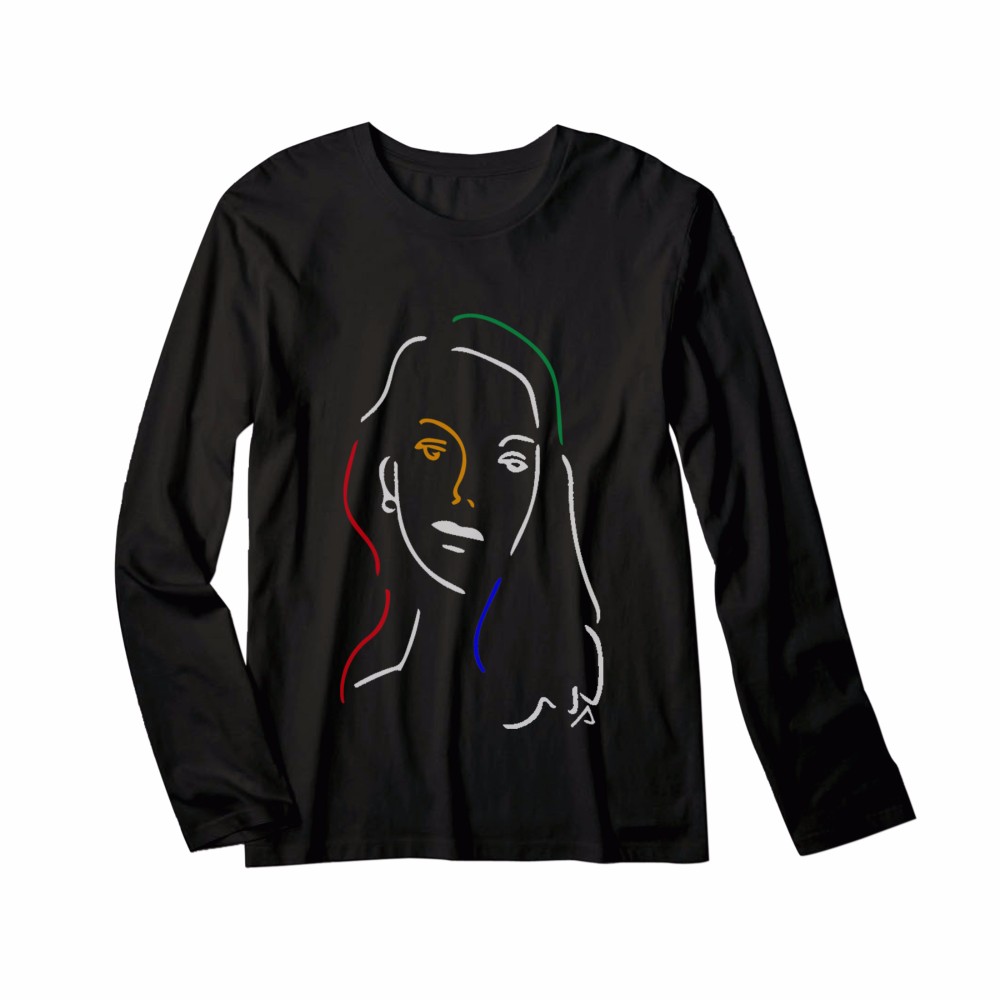 美女01_長袖Tシャツ