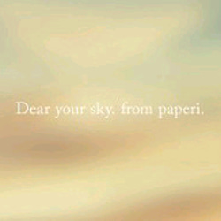 Look at the sky MESSAGE PANEL A4フレーム付き 2枚目の画像