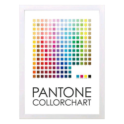PANTONE COLOR CHART PANEL A4フレーム付き 2枚目の画像